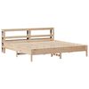 vidaXL Bed Frame without Mattress 200x200 cm Solid Wood Pine