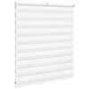 vidaXL Zebra Blind White 120x100 cm Fabric Width 115.9 cm Polyester