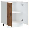 vidaXL Sink Base Cabinet Kalmar Old Wood 60x46x81.5 cm Engineered Wood