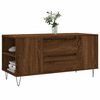 vidaXL Coffee Table Brown Oak 102x44.5x50 cm Engineered Wood