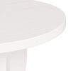 vidaXL Coffee Table White 39.5 x 39.5 x 53.5 cm Solid pine wood