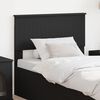 vidaXL Headboard Black Oak 90 cm Engineered wood