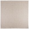 vidaXL Area Rugs Square Cream 120 x 120 cm