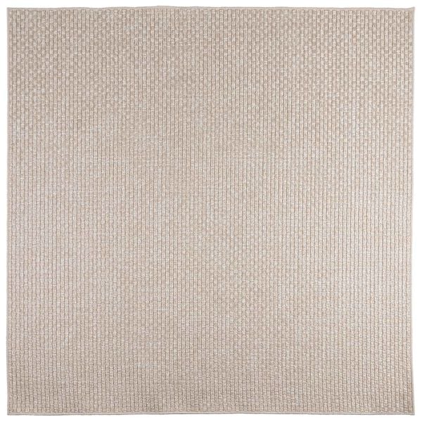 vidaXL Area Rugs Square Cream 120 x 120 cm