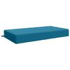 vidaXL Seat Cushion SOEST 100% Polyester Light blue 120 x 80 x 15 cm