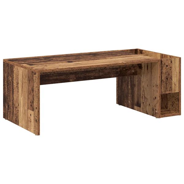 vidaXL Coffee Table Old Wood 101.5 x 50 x 37 cm Engineered Wood