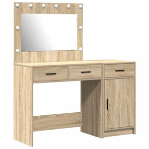 vidaXL Dressing Table 2 pcs Brown 40 x 41 x 75 cm Engineered Wood