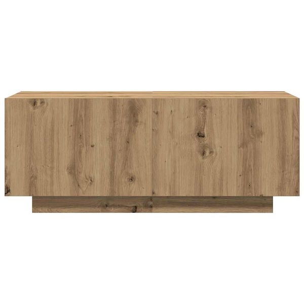 vidaXL TV Cabinet Artisan Oak 100x35x40 cm Engineered Wood