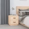 vidaXL Bedside Cabinets 2 pcs 40x34x45 cm Solid Wood Pine