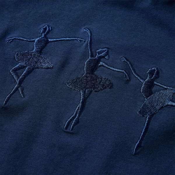 Kids' T-shirt with Long Sleeves Navy Blue 104