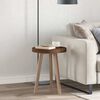 vidaXL Table Top Light brown Ø 40 x 4 cm Solid oak wood