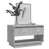 vidaXL TV Cabinet Concrete Grey 70x41x44 cm Engineered Wood