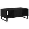 vidaXL Coffee Table Black Oak 90 x 50 x 36.5 cm Engineered Wood