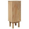 vidaXL Bathroom Cabinet OTTA 35x30x90 cm Solid Wood Pine