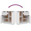 vidaXL Sideboard White 60x30x70 cm Engineered Wood