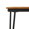 vidaXL Garden Table with Hairpin Legs 200x90x75 cm Solid Wood Acacia
