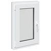 vidaXL Basement Window RISOR 50 x 75 cm PVC and Glass Anthracite