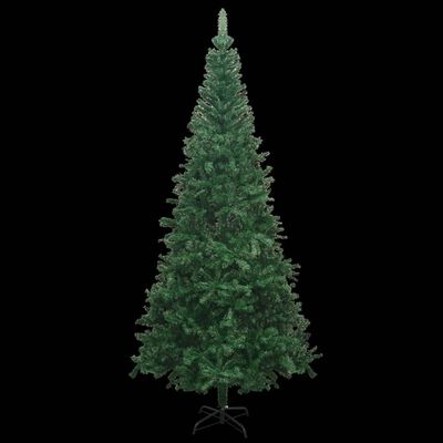vidaXL Artificial Pre-lit Christmas Tree L 240 cm Green
