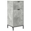 vidaXL Bathroom Furniture Set Concrete Grey Engineered wood, Metal
