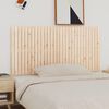 vidaXL Wall Headboard 185x3x90 cm Solid Wood Pine