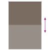 vidaXL Roller Blind Blackout Coffee 115x150 cm Fabric Width 110.7 cm Polyester