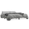 vidaXL Bed Frame without Mattress Grey Sonoma 200x200 cm