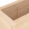 vidaXL Garden Raised Bed 119.5x40x78 cm Solid Wood Pine