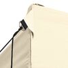 vidaXL Party Tent Folding Cream 280 x410 x 315 cm Oxford Fabric