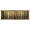 vidaXL Garden Planter 150x50x70 cm Impregnated Wood Pine