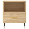 vidaXL Bedside Cabinet Sonoma Oak 40x35x47.5 cm Engineered Wood