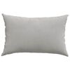 vidaXL Sofa Pillows 2 pcs Light Grey 60 x 40 cm Fabric