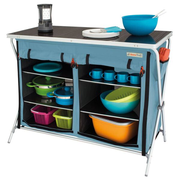 Eurotrail Camping Closet Brocas 110x52x90 cm Blue