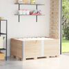 vidaXL Pallet Collars 3 pcs 150x100 cm Solid Wood Pine