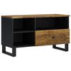 vidaXL TV Cabinet 80x33x46 cm Solid Wood Mango&Engineered Wood