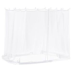 vidaXL Mosquito Net for Gazebo 220 mesh White 2 x 2 x 2 m Polyester