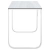 vidaXL Computer Desk White 110x60x73 cm Engineered Wood