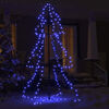 vidaXL Christmas Cone Tree 200 LEDs Indoor and Outdoor 98x150 cm