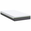 vidaXL Mattress White and Grey 90 x 200 cm Pocket Spring
