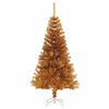 vidaXL Christmas Tree with 150 LEDs with Stand Gold 150 cm PET