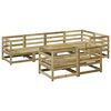 vidaXL 7 Piece Garden Sofa Set Impregnated Wood Pine
