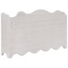 vidaXL Wall Mounted Coat Rack White 50x10x30 cm Wood