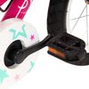 vidaXL Kids Bike 14 inch Black and Pink