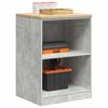 vidaXL Garage Storage Cabinet Concrete Grey 60x51x85 cm Solid Wood Pine