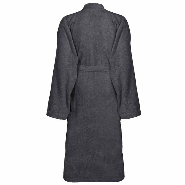 vidaXL Bathrobe KINN Anthracite L Cotton