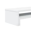 vidaXL Monitor Stand White 54x22x15 cm Engineered Wood