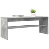 vidaXL TV Cabinet Concrete Grey 100 x 30 x 40 cm Engineered Wood