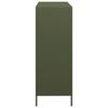 vidaXL Highboard&nbsp;Olive Green 101.5x39x103.5 cm Steel