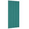 vidaXL Roof Panels 36 pcs Galvanised Steel Green 100x45 cm