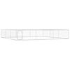 vidaXL Dog Kennel | Silver | Galvanised Steel | Extra Large | Tough