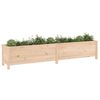 vidaXL Garden Raised Bed 199.5x40x39 cm Solid Wood Pine